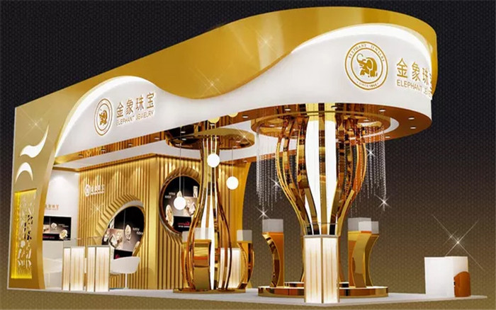 深圳珠寶展台設計圖片