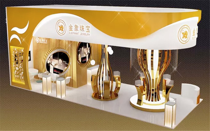 深圳珠寶展台設計圖片