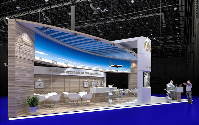 珠海航空展展台設計