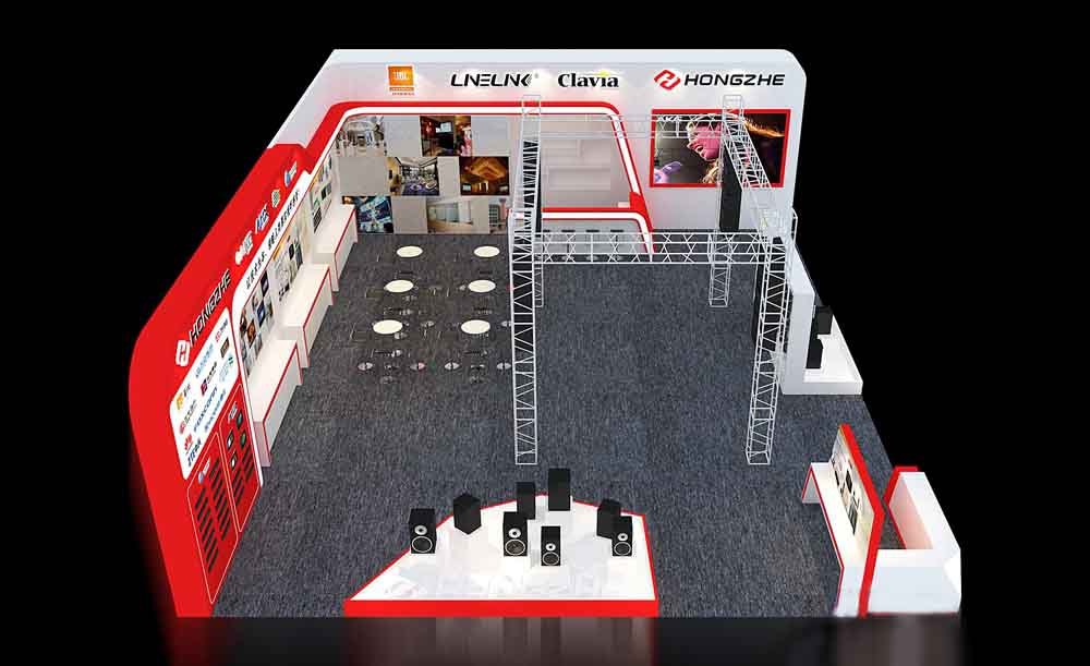 北京燈光音響展展台搭建