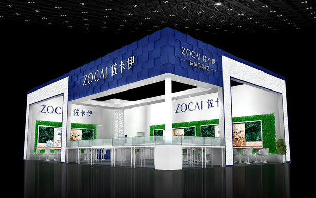 佐卡伊 -上海珠寶展展台搭建|上海珠寶展展覽裝修|上海珠寶展展位設計