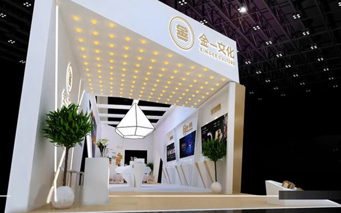 金一文化-上海珠寶展展位設計|上海珠寶展展會搭建|上海珠寶展展覽裝修
