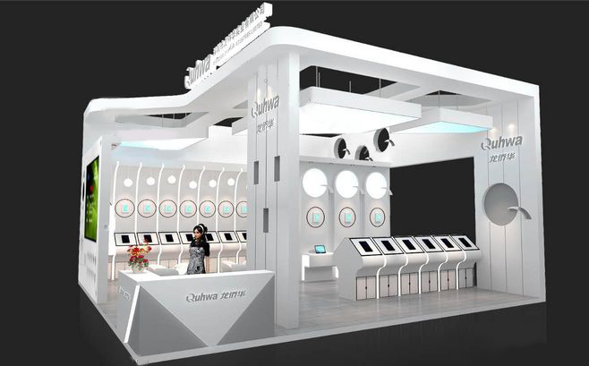 上海展會搭建-龍僑華-機器人攤位設計|機器人展位設計