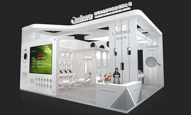 上海展會搭建-龍僑華-機器人攤位設計|機器人展位設計
