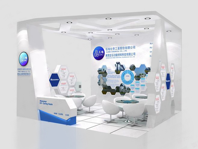 上海展會設計-石梅-辦公用品展會設計