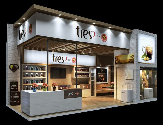 上海展會布置-tres-食品展展會布置