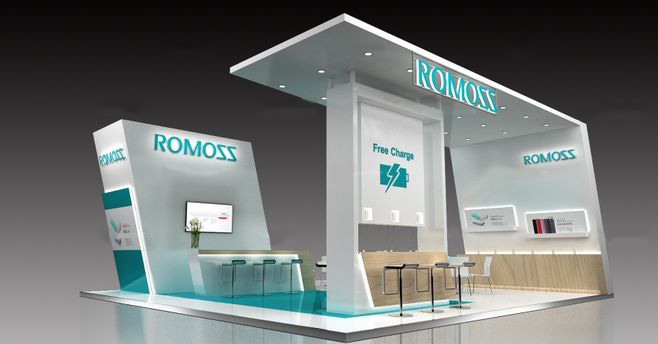 北京展會搭建-Romoss-物聯網展會搭建
