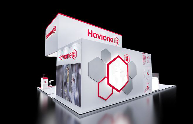 北京展覽設計-Hovione-中醫藥博覽會展覽設計