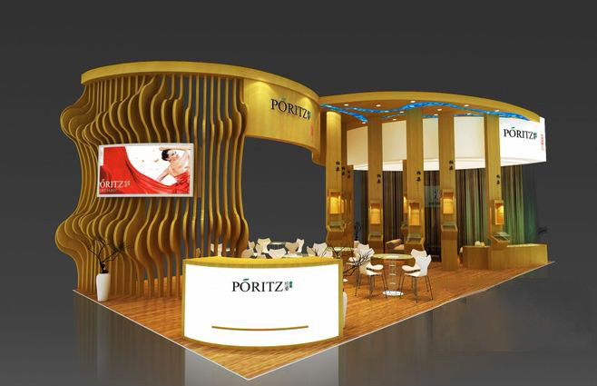 杭州婚博會展台設計-PORITZ