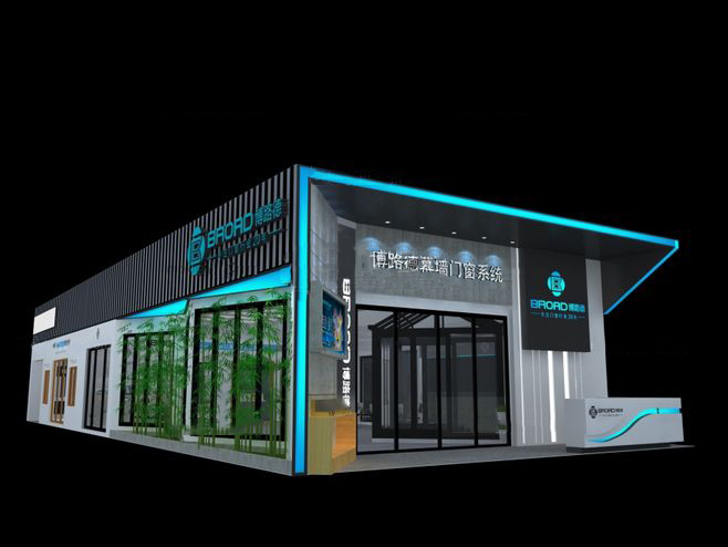 上海展台製作-博路德-幕牆展台製作