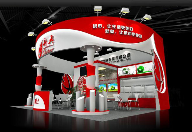 鄭州展台搭建-新奧-電梯展台搭建