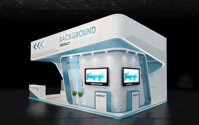 北京展覽搭建-BACKGROUND-幕牆展覽搭建