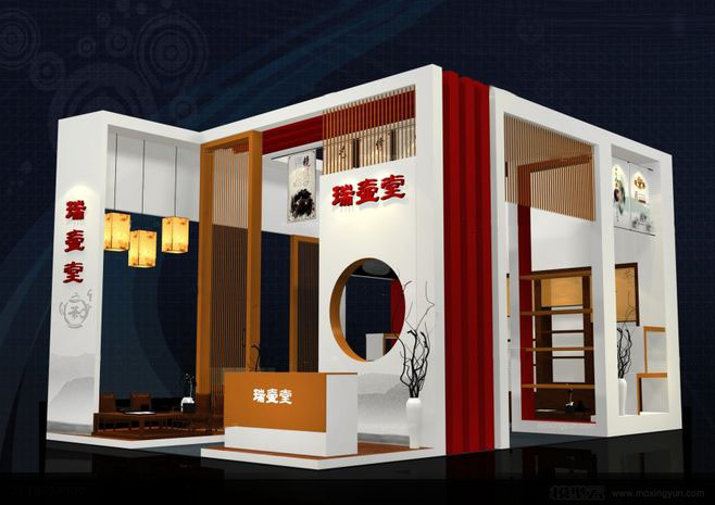 南寧展覽搭建-瑞壹堂-茶博會展覽搭建