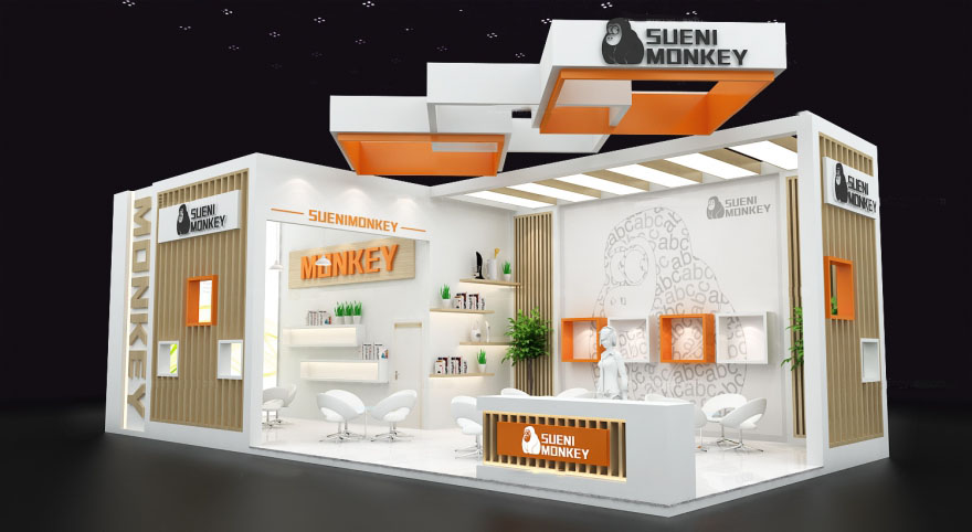 西安展台搭建-SUENIMONKEY-家博會展台搭建
