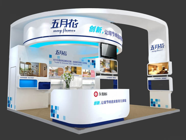 廣交會展會搭建-五月花-廣州展會設計