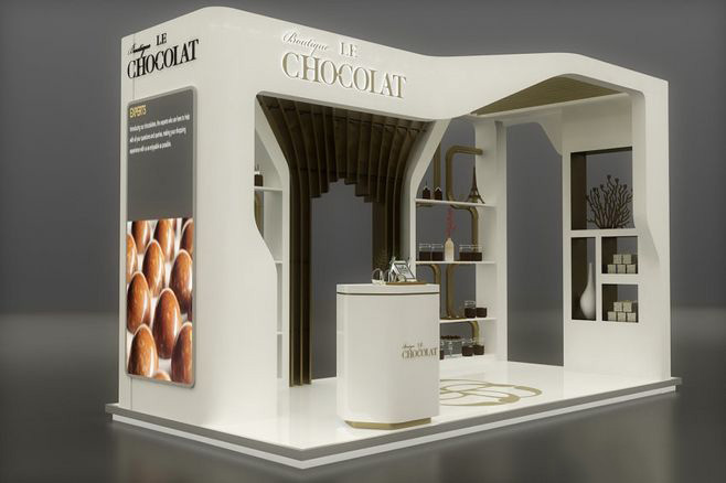 咖啡展會設計-CHOCOLAT-上海展台搭建