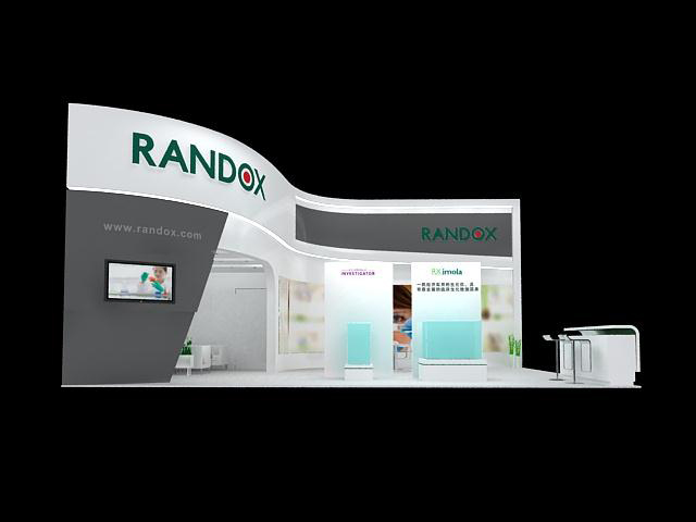 醫療展台搭建-RANDOX-深圳展會設計裝修