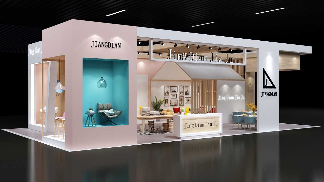 上海會展展台設計-JINGDIANJIAJU-家具展會搭建