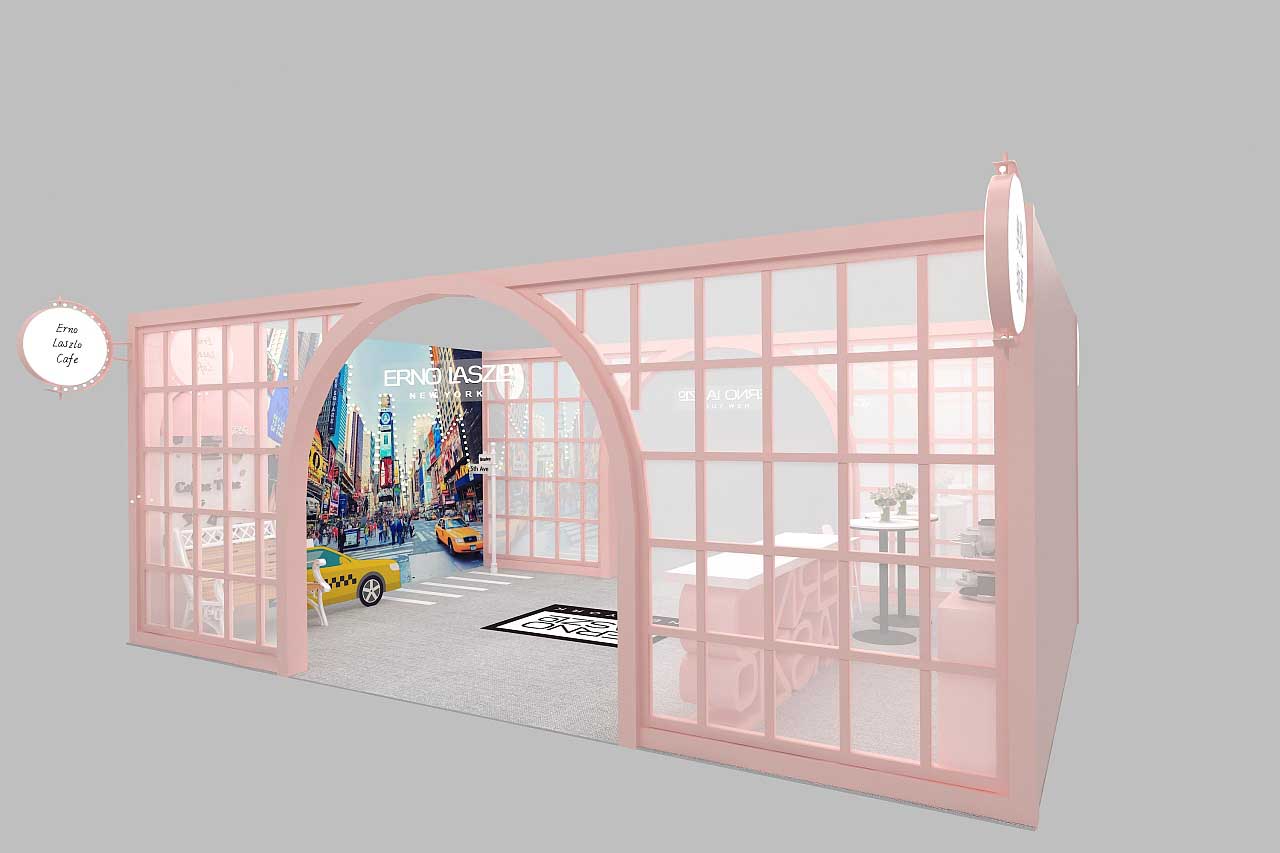 美博會展會展台搭建-奧倫納素-深圳展覽設計公司