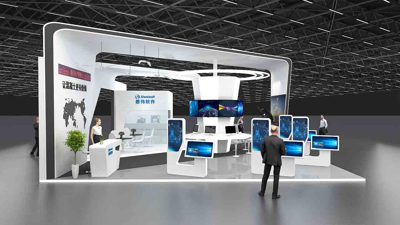 廣州科技博覽會展會展台設計搭建
