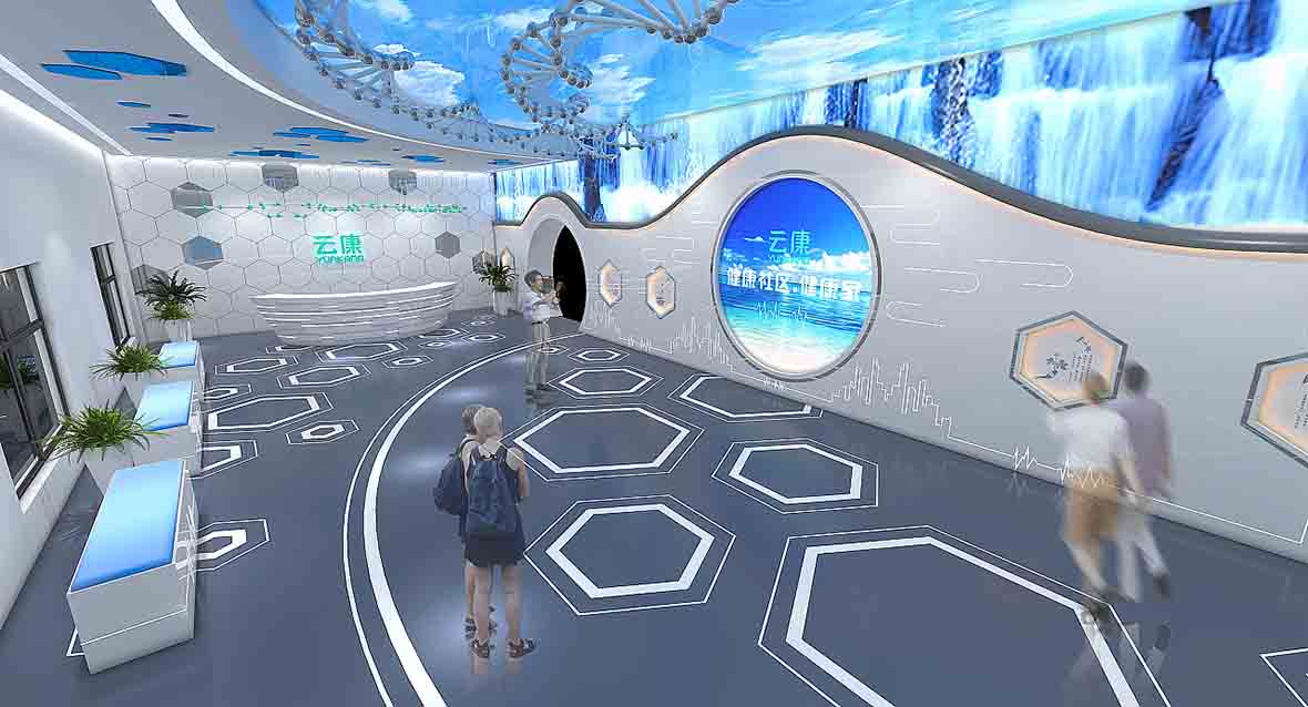一级看片免费视频公司-雲康-展廳布置