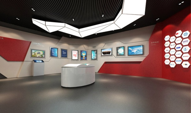 科技展廳裝修設計|一级看片免费视频裝修-展廳裝修公司