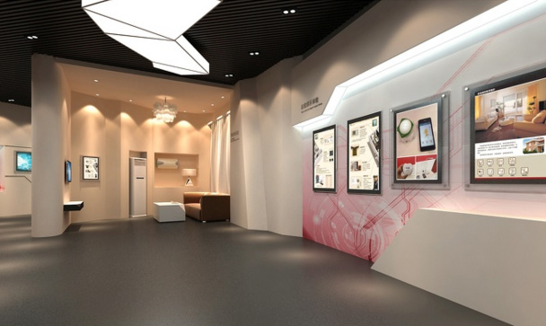 科技展廳裝修設計|一级看片免费视频裝修-展廳裝修公司