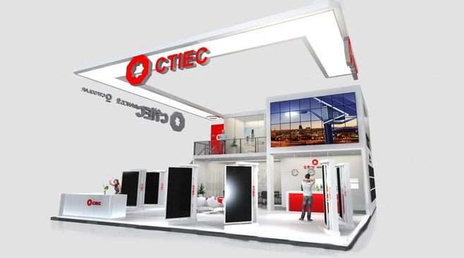 北京建博會展台設計-CTIEC