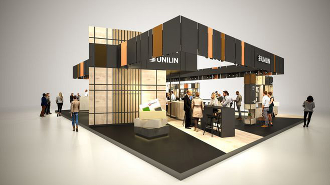馬來西亞會展搭建-UNILIN-國際展覽展台設計