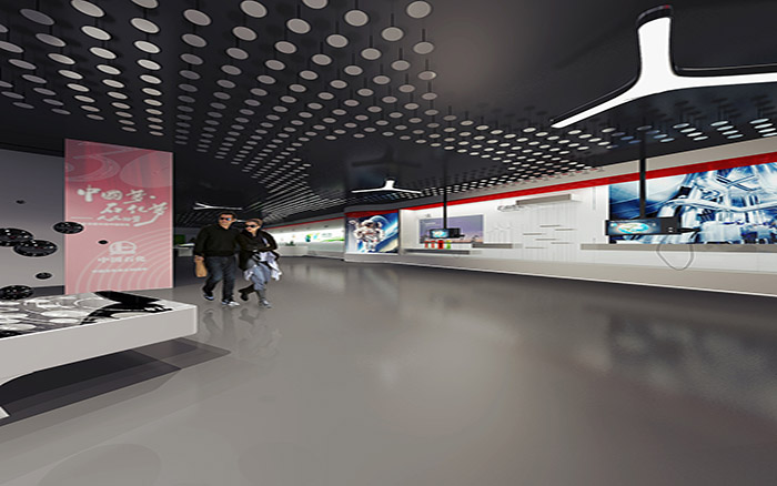 中石油設計展廳施工|展廳裝修搭建|中石油展廳展示設計
