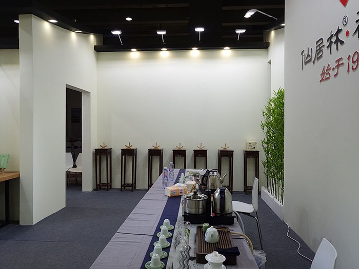 廣州會展展台設計-仙居林-茶博會展會裝修搭建