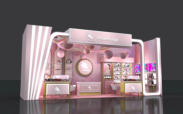 美博會展台設計-Planet hyp-廣州展台搭建