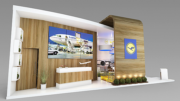 西安航空展會展台搭建裝修