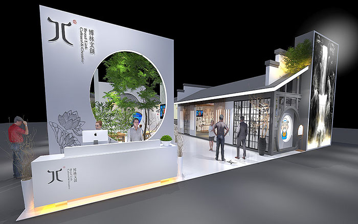 深圳展廳裝修設計-博林文創-設計展廳施工