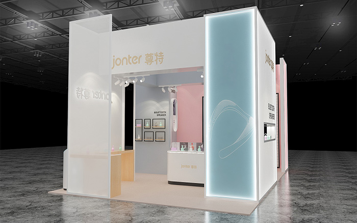 上海展台展會製作-尊特-音響展覽設計