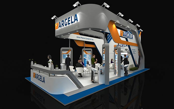 國外展台搭建-ARGELA-印度展會設計