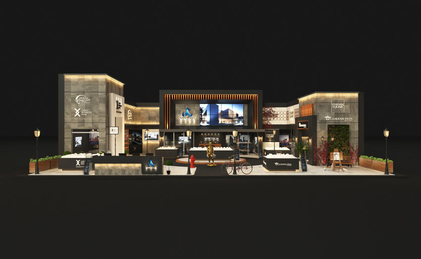 泰國展台搭建-la.nuova vista-酒店用品展會設計