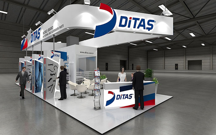 廣州裝修會展-DiTAS-汽車維修展台搭建