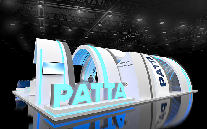 上海展館展台搭建-PATTA-五金展會展覽設計