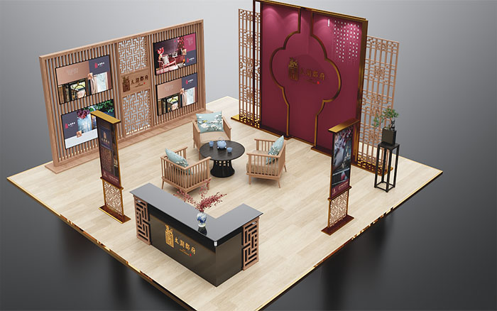 展會搭建-太湖郡府-房地產展覽設計