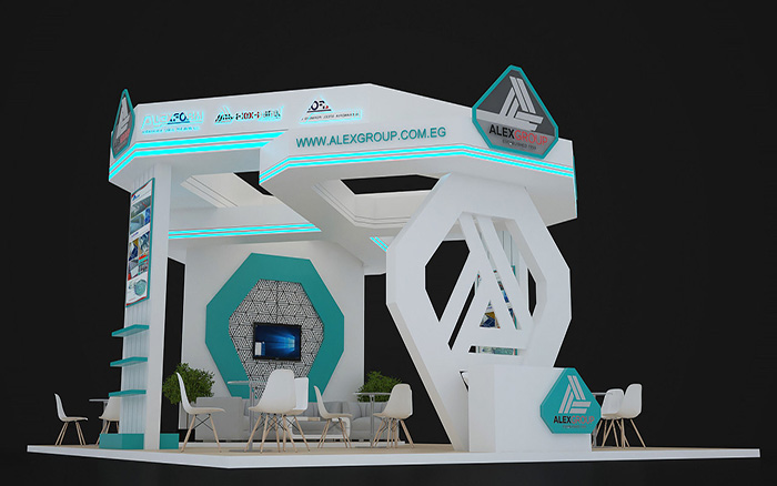 上海市展台搭建-ALEXGROUP-建博會設計