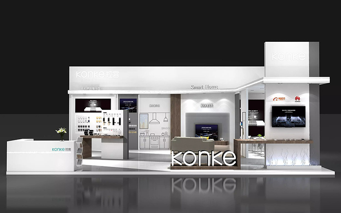 廣州市展台搭建-konke-家居展會布展設計