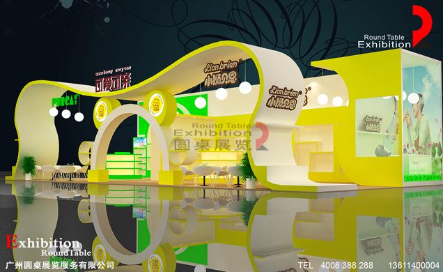 可愛可親-上海孕嬰童展台設計