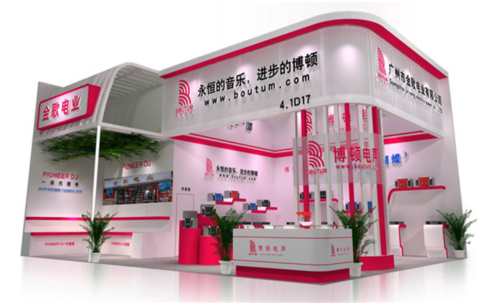 金歌電業-廣州音響展台搭建