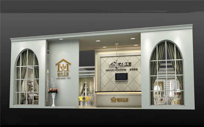 藍竹工藝-廣州家具家居展展台設計