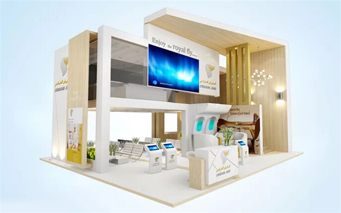 OMAN  AIR-上海汽配展台設計