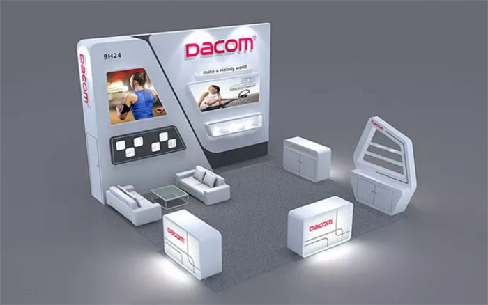 Dacom-廣州音響展展台設計