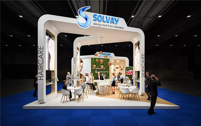 SOLVAY-廣州塗料展展台設計