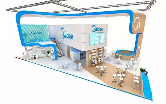 Midea-廣州家電展展台設計