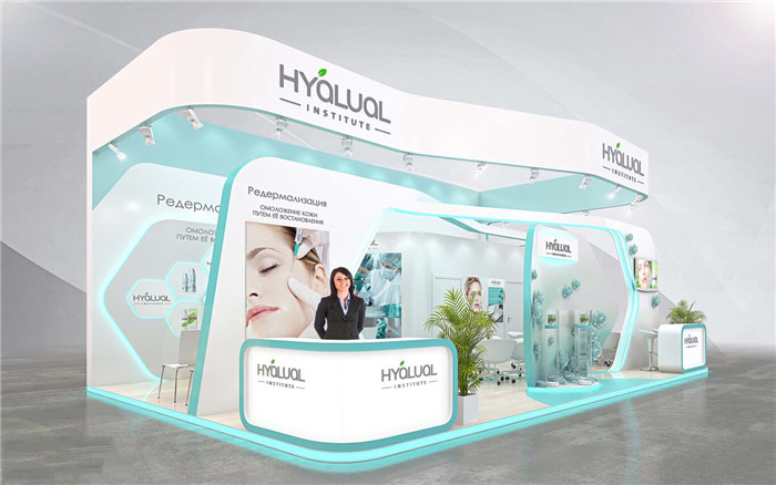 Hyalual-廣州美博會展台設計